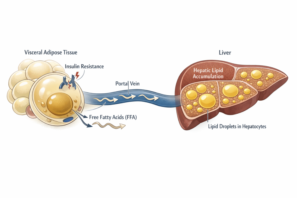 Adipose Tissue Insulin Resistance and Free Fatty Acid Spillover