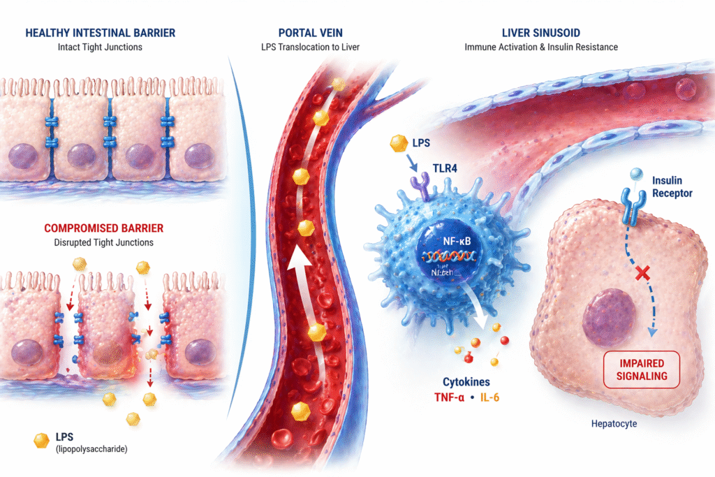 leaky gut and insulin resistance