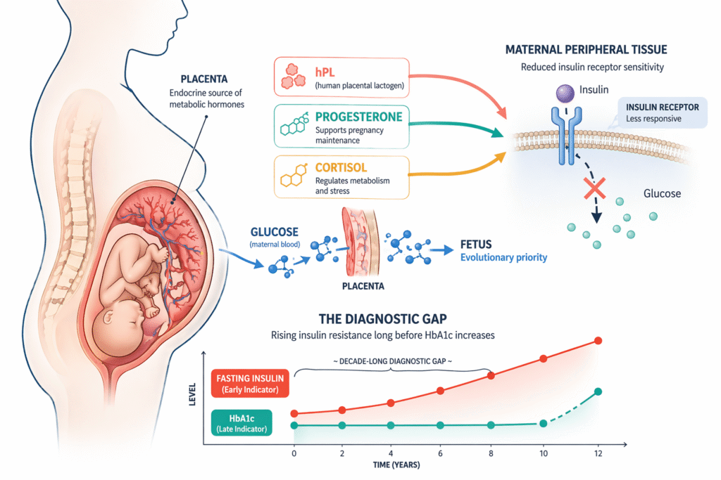  The root cause of Insulin Resistance During Pregnancy