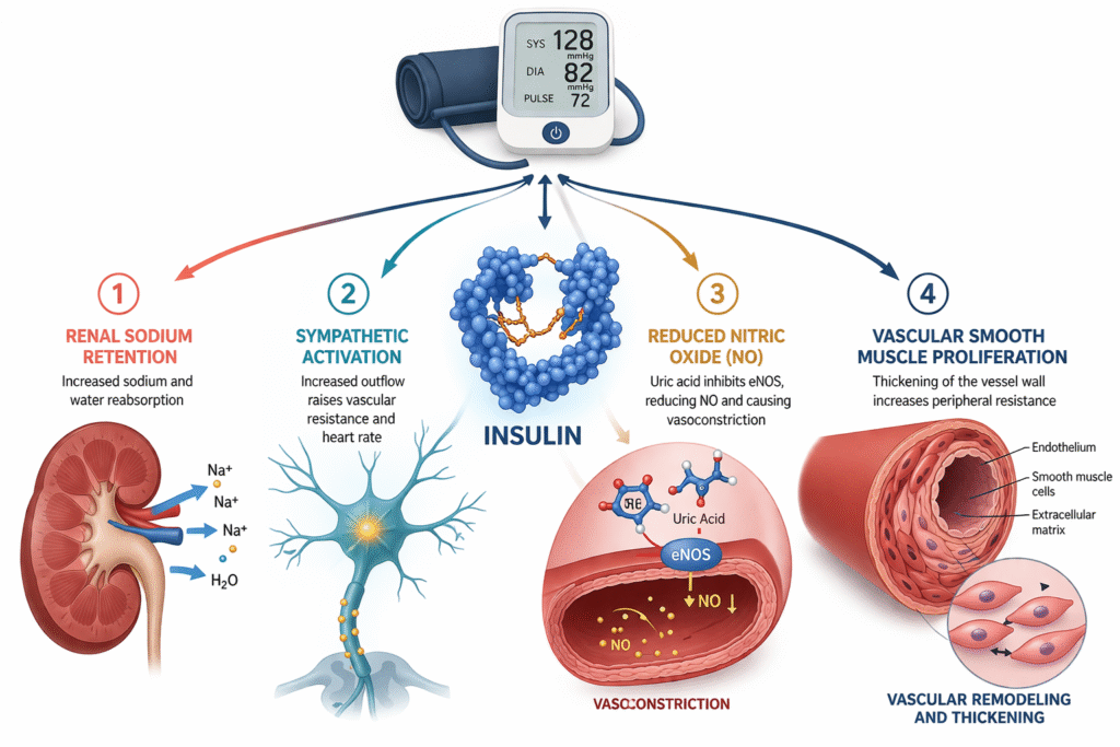 Insulin Resistance and High Blood Pressure