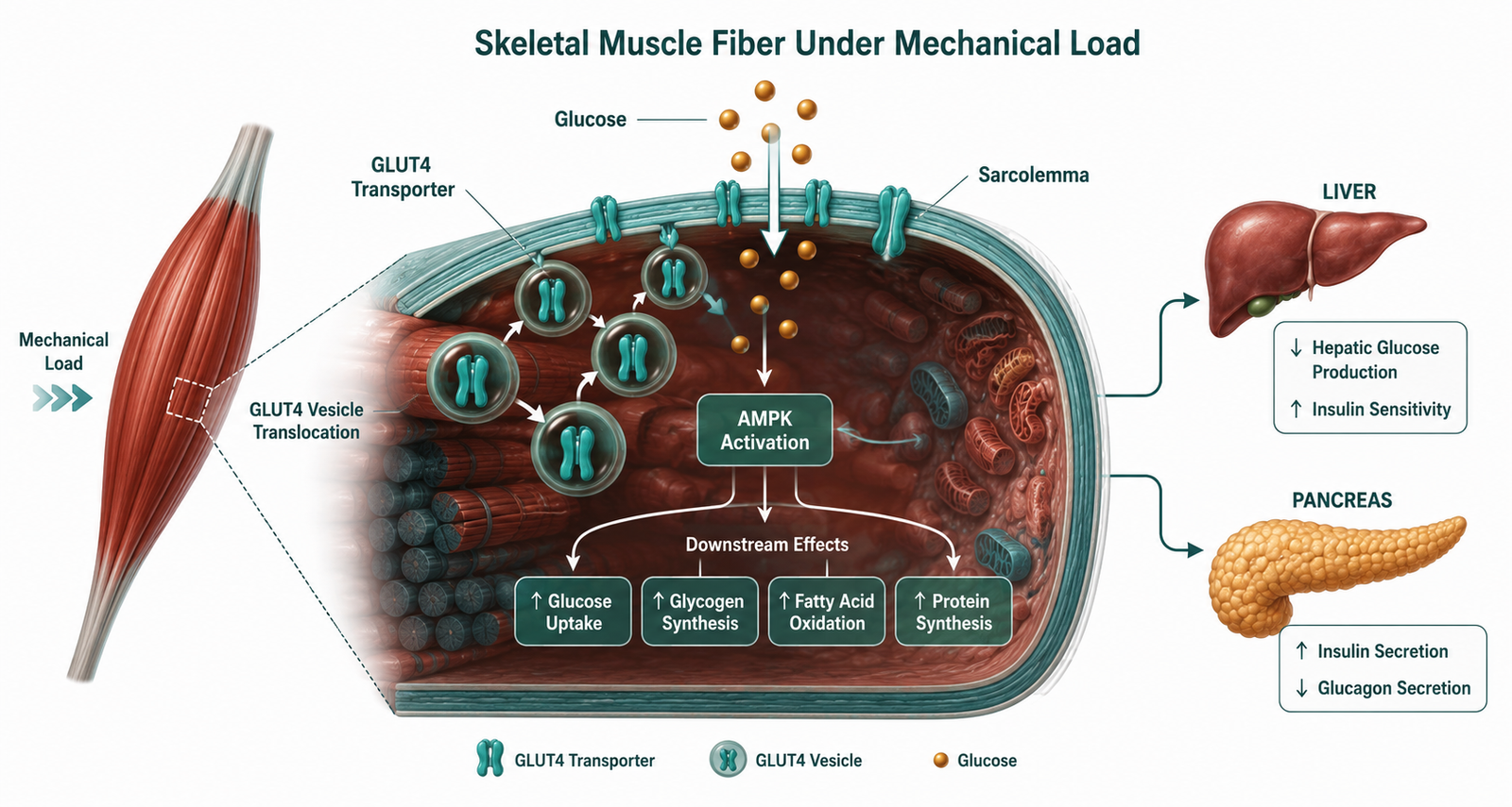 Web Image Nov 1 225 Resistance Training and Metabolism: The Most Underused Clinical Intervention in Insulin Resistance resistance training and metabolism — GLUT4 translocation restoring glucose disposal in skeletal muscle